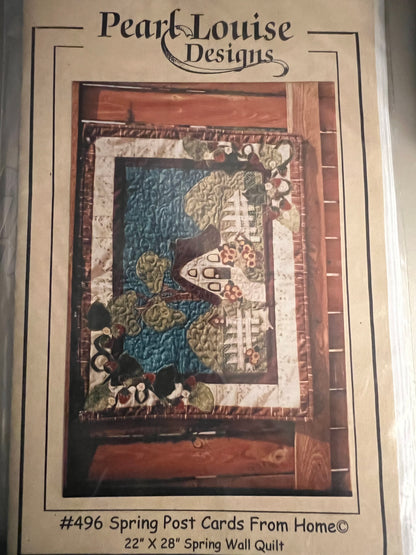 Spring Post Cards From Home by Pearl Louise Designs