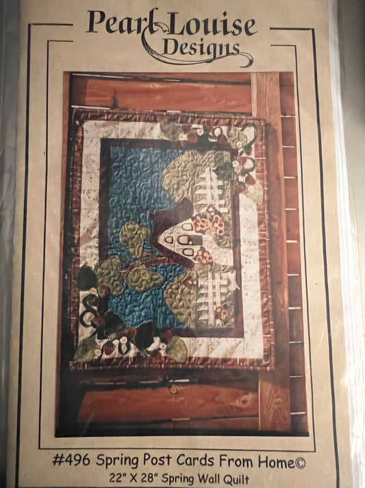 Spring Post Cards From Home by Pearl Louise Designs