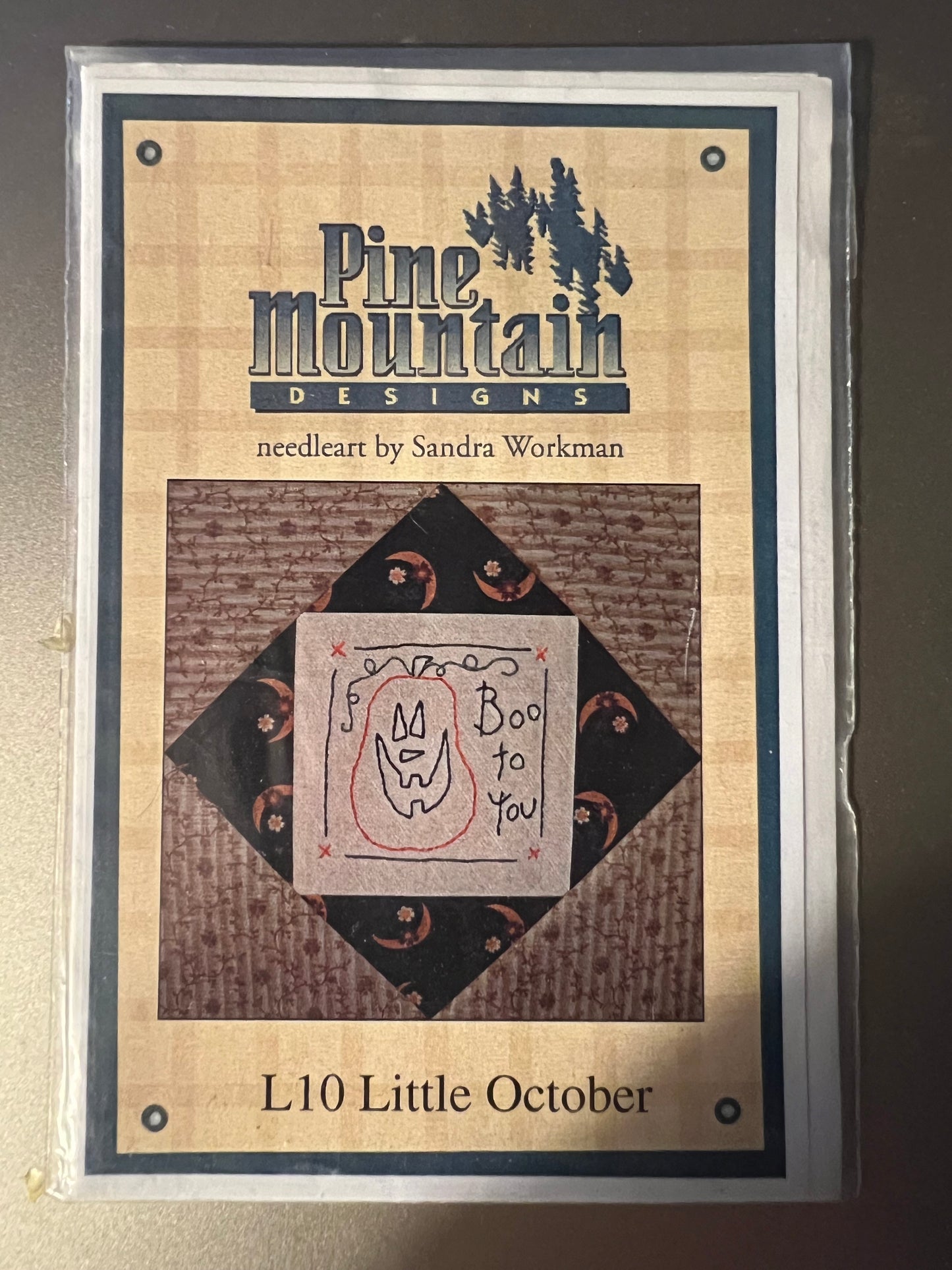 Pine Mountain Designs Little October - L10 Needleart Pattern by Sandra Workman