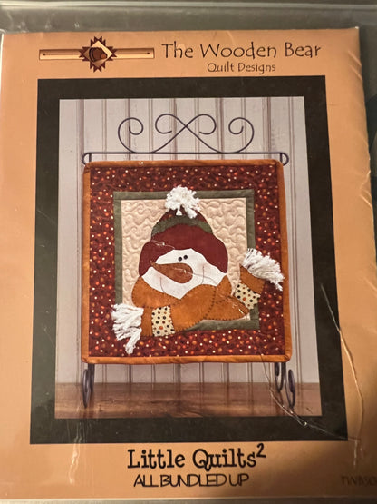 The Wood Bear Quilt Designs Little Quilt2 - 12 Month Design Set