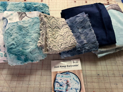 Play Time Cuddle® Kit - Just Keep Swimmin' by Shannon Fabrics