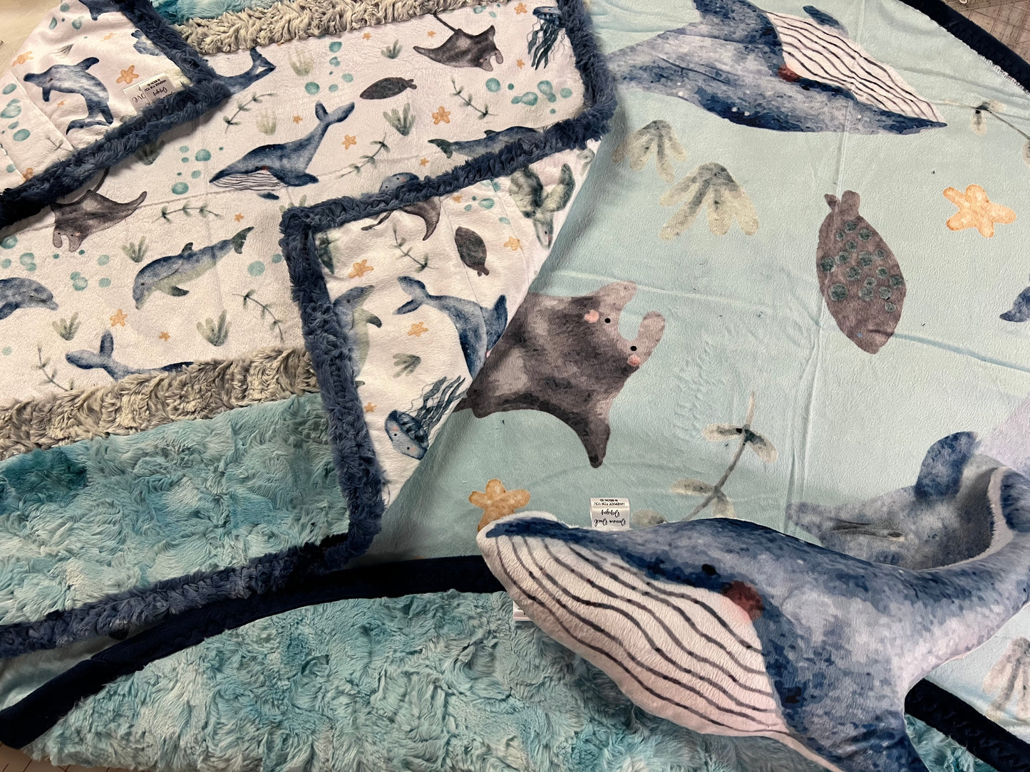 Play Time Cuddle® Kit - Just Keep Swimmin' by Shannon Fabrics