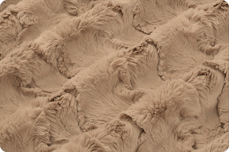 Luxe Cuddle® Glacier Simply Taupe 60" by Shannon Fabrics