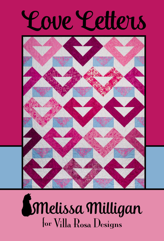Villa Rosa Designs LOVE LETTERS Pattern Card
