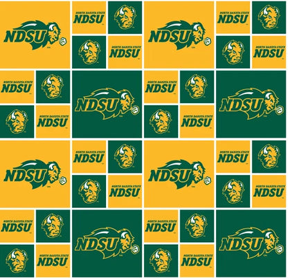 NORTH DAKOTA STATE UNIVERSITY-Geometric-100% Cotton