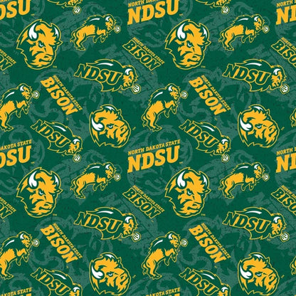 NORTH DAKOTA STATE UNIVERSITY-Tone on Tone-100% Cotton - NDS1178