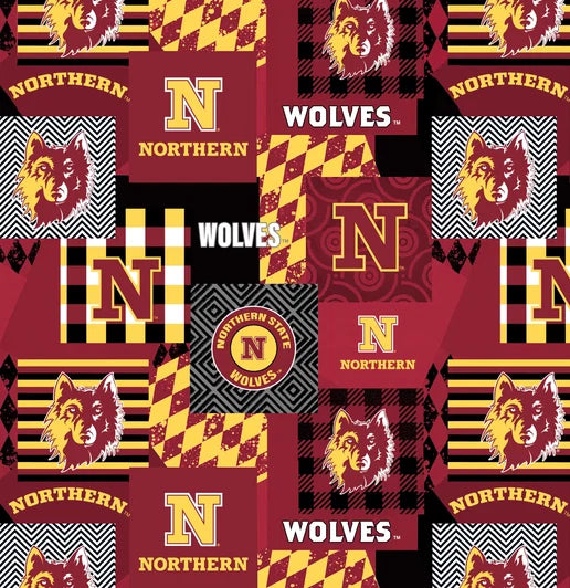 Northern State University - Minky Geo Fabric