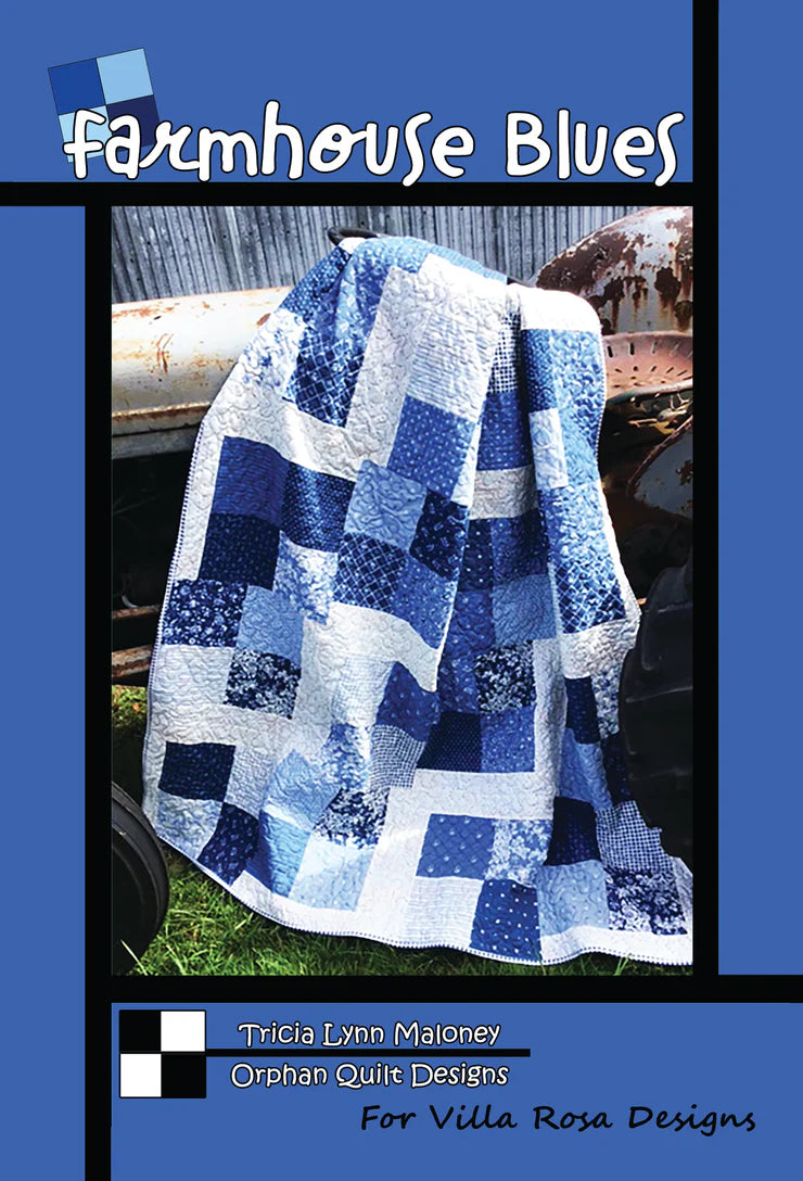 Orphan Quilts FARMHOUSE BLUES