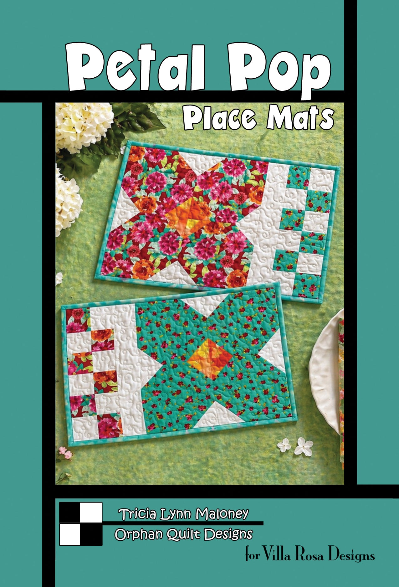 Orphan Quilts PETAL POP PLACE MATS