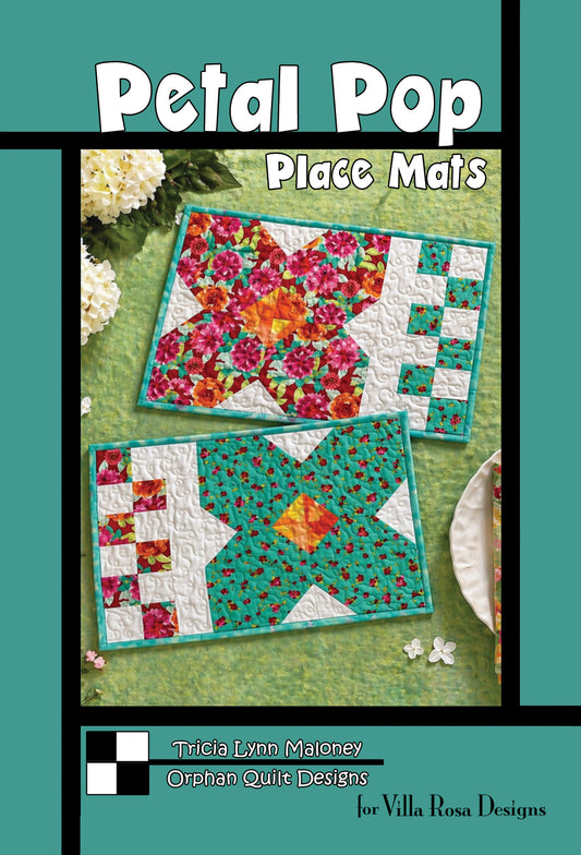 Orphan Quilts PETAL POP PLACE MATS