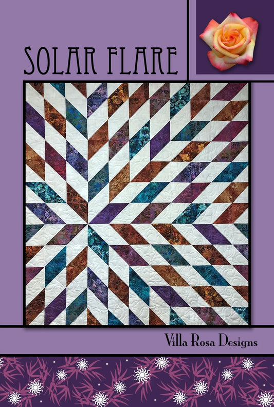 Villa Rosa Designs Solar Flare Quilt Pattern