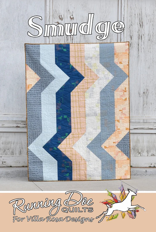 Running Doe Smudge Quilt Pattern
