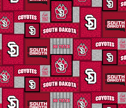 NCAA-So Dakota College Patch Fleece W58