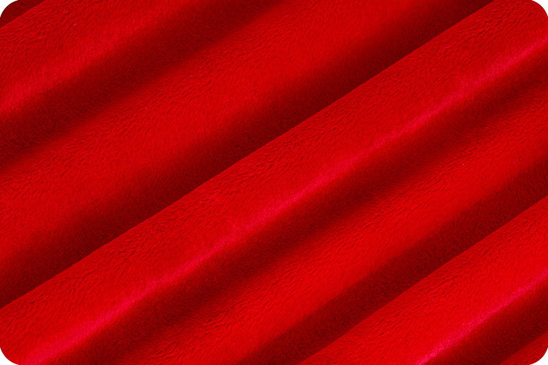 Scarlet Solid Cuddle 3 Extra Wide 90" by Shannon Fabrics