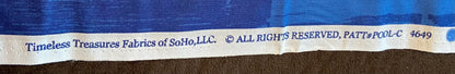 Pool Rules Pool-C 4649 Timeless Treasures Fabric of Sotto LLC