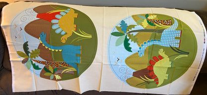 Dino pillow panel by Michael Miller Fabrics