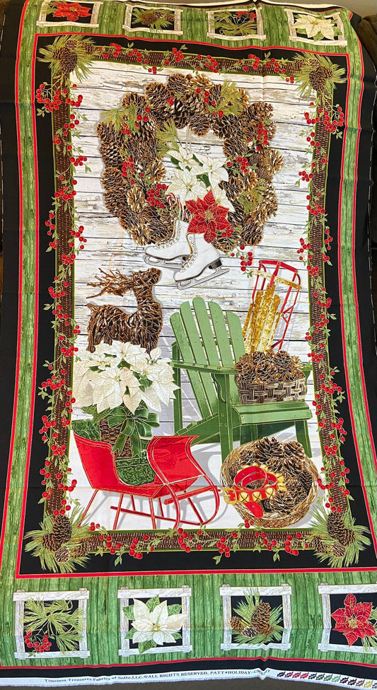 Holiday Metallic panel from Timeless Treasurers