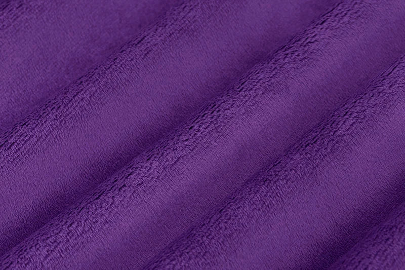 Amethyst Solid Cuddle 3 Extra Wide 90" by Shannon Fabrics