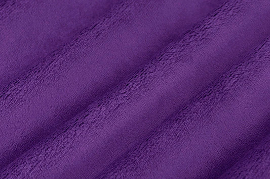 Amethyst Solid Cuddle 3 Extra Wide 90" by Shannon Fabrics