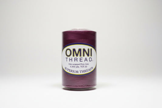 OMNI Poly 40wt 6000yd BURGUNDY