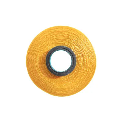 Magna-Glide Classic Style L Bobbins 130yds - Bright Gold (Box of 72)