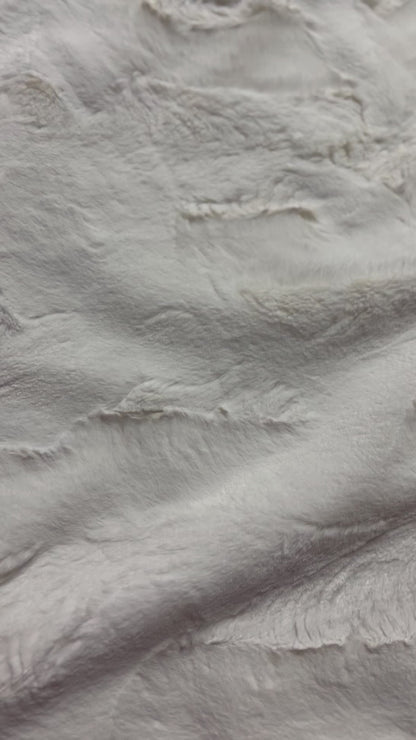 Luxe Cuddle® Mirage 80" Natural by Shannon Fabrics