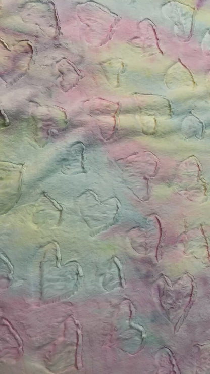 Luxe Cuddle® Sorbet Hearts Pastel