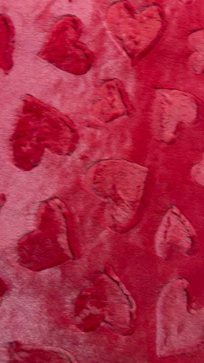 Luxe Cuddle® Hearts Scarlet